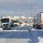 A1 Parijs - Lille dicht door sneeuwval